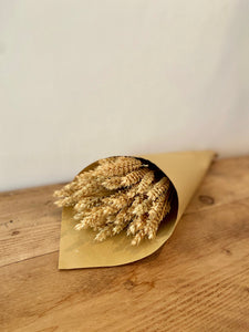 Bunch of dried Wheat