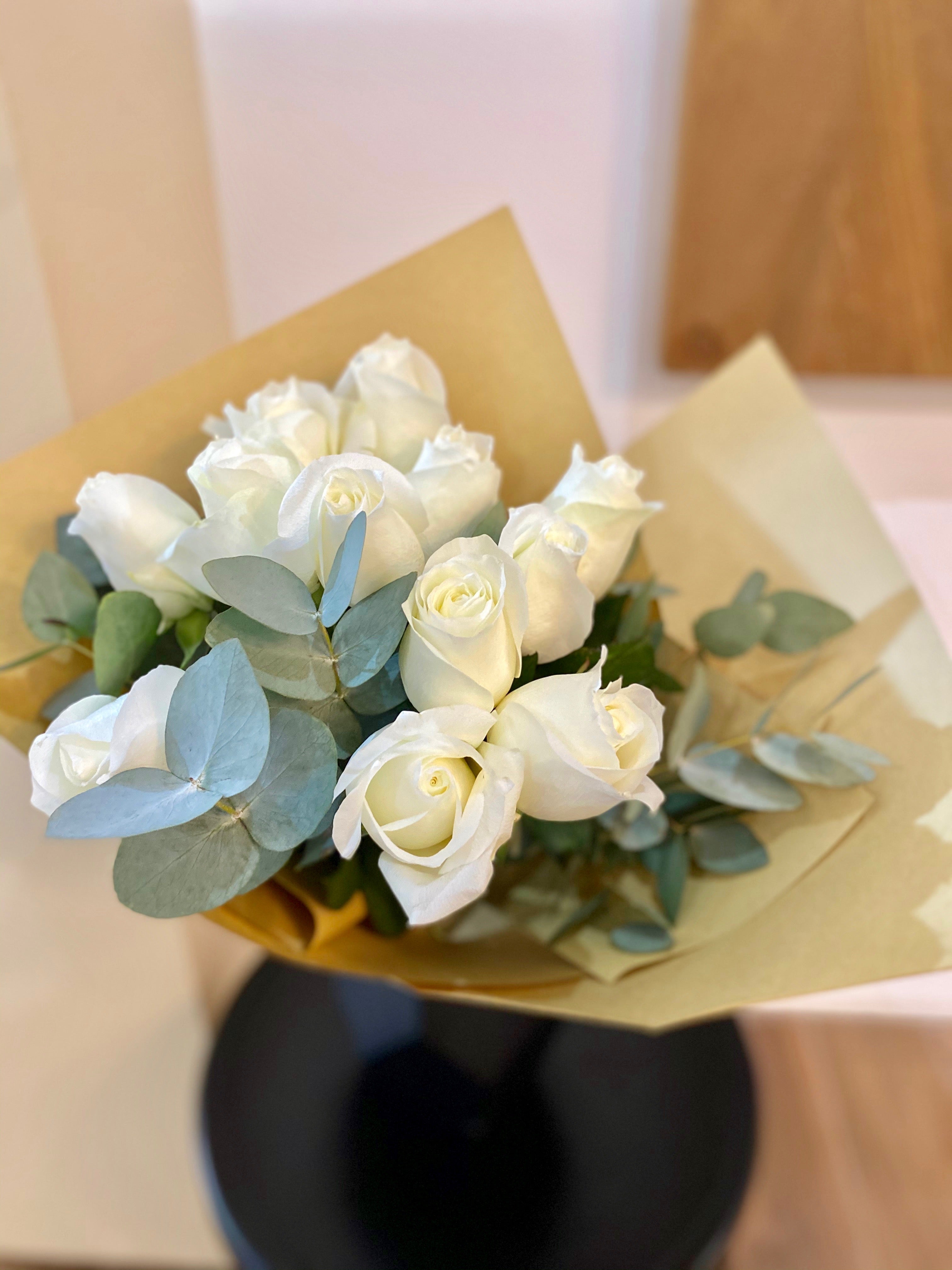 White O'Hara Roses