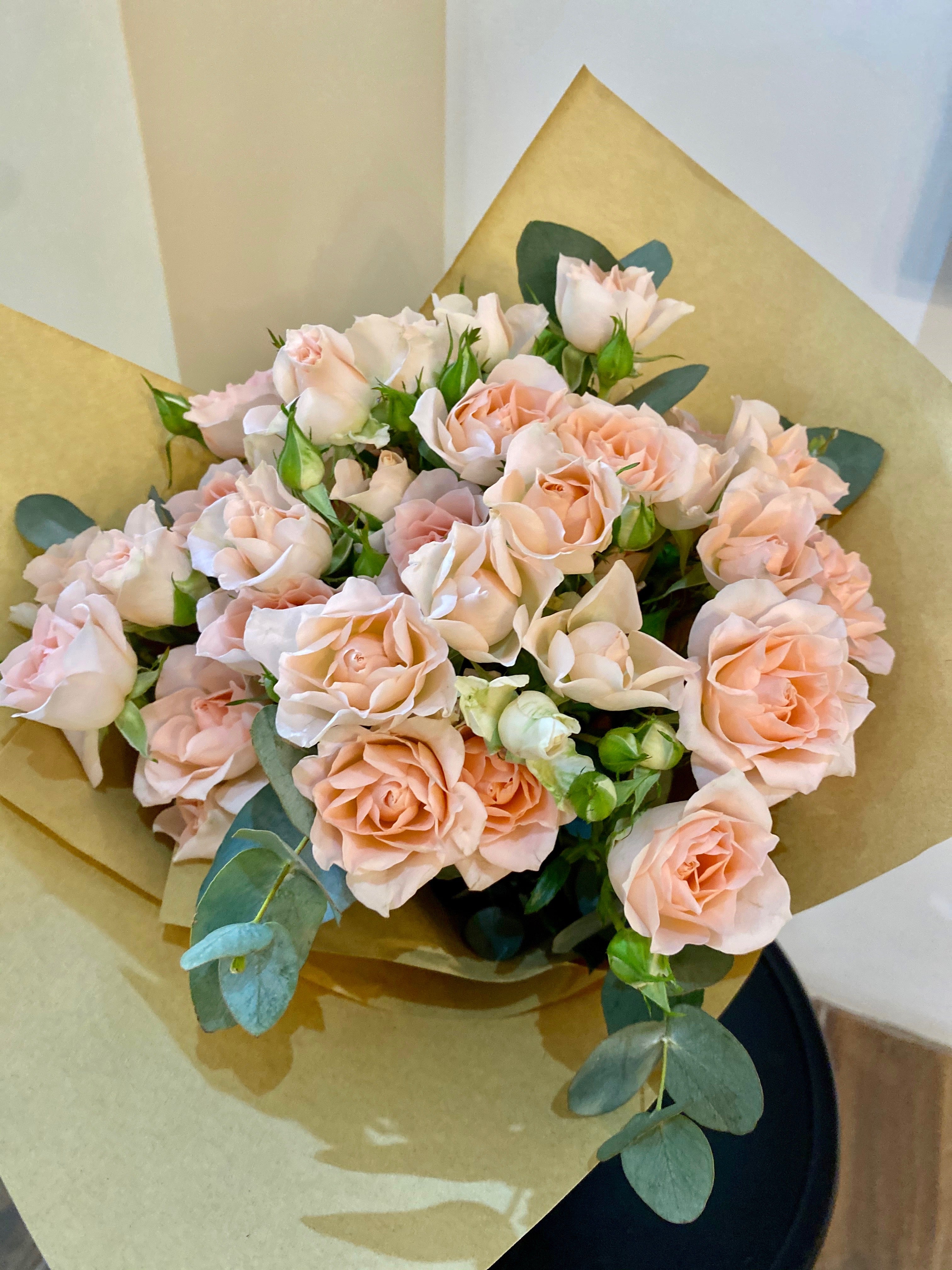 Pink Spray Roses